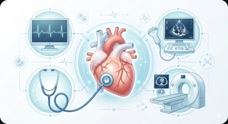 2026 심장 검사 완벽 가이드 — 심전도·심장초음파·관상동맥CT·운동부하검사·심장MRI 종류별 비교·비용·검사 시기·결과 해석까지 총정리