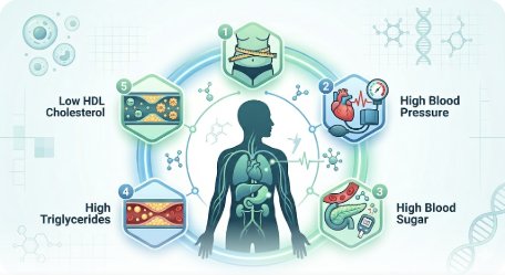 2026 대사증후군 완벽 가이드 — 진단 기준·원인·증상·식단·운동·약물 치료·합병증 예방까지 총정리