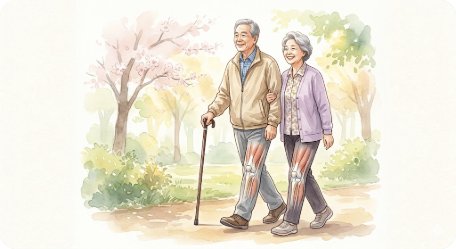 2026 노인 퇴행성 관절염 완벽 가이드 — 초기 증상·원인·무릎 통증·치료법·수술 기준·운동·예방까지 총정리
