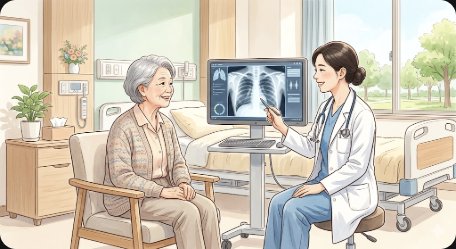 2026 노인 폐렴 완벽 가이드 — 초기 증상·원인·예방접종·치료법·합병증·간병 요령까지 총정리