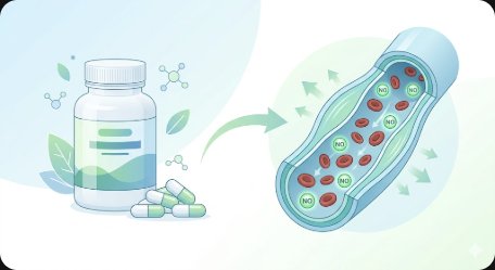 2026 아르기닌(L-Arginine) 완벽 가이드 — 효능·산화질소(NO) 원리·하루 권장량·종류별 비교·부작용·운동 전 복용법·혈압 관리까지 총정리