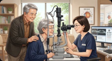 2026 노인 눈 건강 완벽 가이드 — 백내장·녹내장·황반변성 원인·초기 증상·자가 체크리스트·치료법 비교·수술 후 관리·예방법까지 총정리